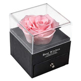 Preserved Flowers Proposal Ring Case: Christmas Gift