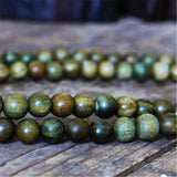 Verawood Beads Bracelet Stretch Necklace for Lady