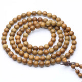 Verawood Beads Bracelet Stretch Necklace for Lady