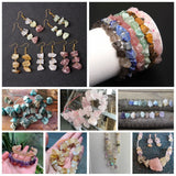 Natural Strawberry Crystal Rough Stone Beads DIY Irregular Quartz Nugget
