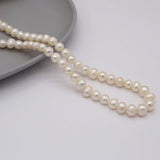 Natural Fresh Water Pearl Beads 7-8mm DIY Jewelry Making