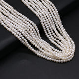Fresh Water Pearl Beads Punch Pearl 3-3.5mm for DIY Jewelry Making