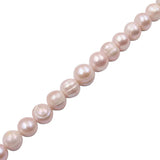 Lavender Fresh Water Pearl Beads Strand 11-12mm Round Shape