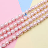 Lavender Fresh Water Pearl Beads Strand 11-12mm Round Shape