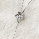 Fresh Water Pearl Chain Necklace Teardrop Shape 925 Sterling Silver