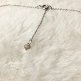 Fresh Water Pearl Chain Necklace Teardrop Shape 925 Sterling Silver