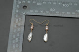Freshwater Pearl Irregular Bead Dangle Earrings Party Jewelry