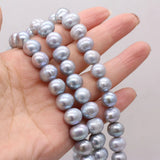 Freshwater Gray Pearl Beads 10-11mm DIY Jewelry Making Accessories