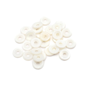 Natural Fresh Water Shell Beads Mother of Pearl Round Loose Beads