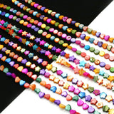 Shell Heart-shaped Beads 6mm for Women Jewelry DIY