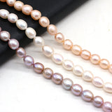 Natural Freshwater Pearl Top Rice Beads for DIY Jewelry Making