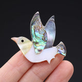 Abalone Pearl Bird Pendant for DIY Necklace Making