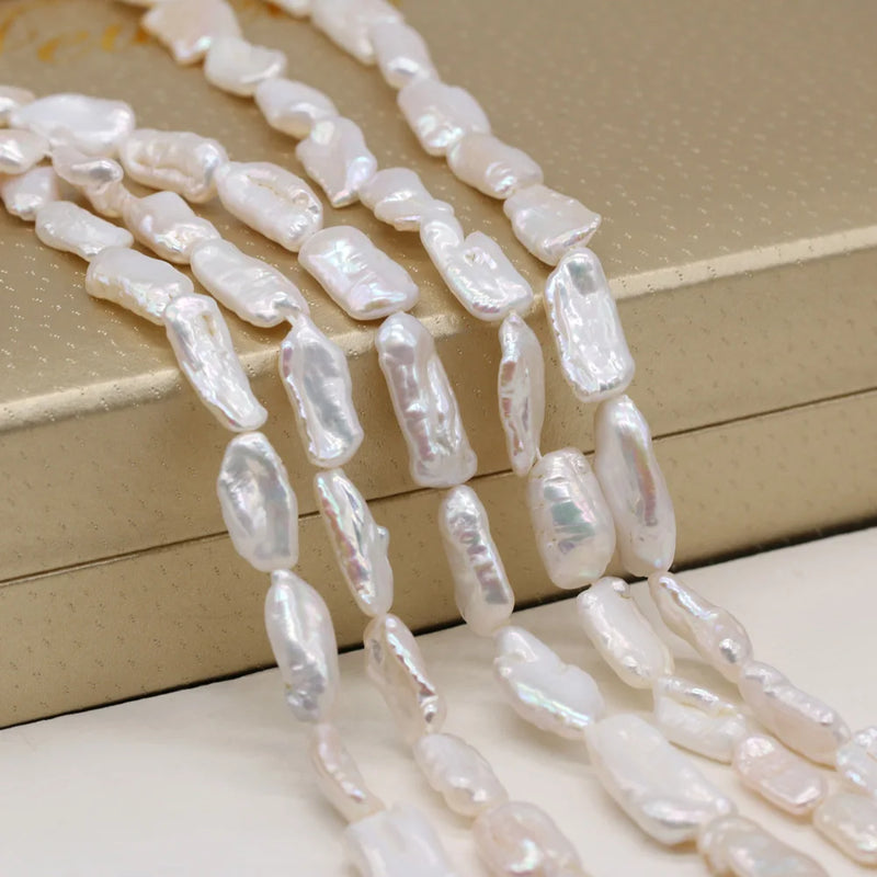 Natural Freshwater Baroque Pearl Bead High Punch Loose Beads