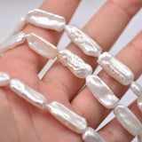 Baroque Pearl Beaded Rectangle Beads for Jewelry Making