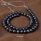 Baroque Pearl Beads Round Loose Beads Jewelry Making DIY Bracelet Necklace
