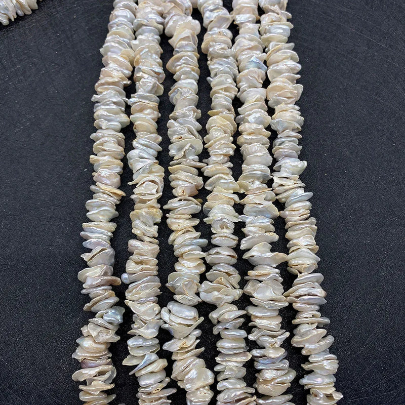 Baroque Pearl Flat Beads for Jewelry Making DIY Earrings Bracelets