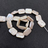 Baroque Pearls 14x18mm Irregular Rectangle Beads DIY Jewelry Making