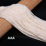 Baroque Pearls Beads Rice Shape for Necklace Bracelet DIY 14''