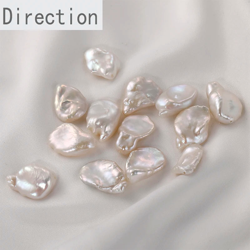Baroque Shaped Water Drop Pearl for Diy Earrings Necklace Pendant