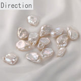 Baroque Shaped Water Drop Pearl for Diy Earrings Necklace Pendant