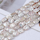 Freshwater Pearl Beads 15-17mm High Punched Loose Beads