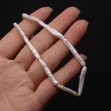 Baroque Toothpick Pearl Vertical Hole Jewelry DIY Pendant
