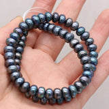 Freshwater Pearl Oblate Shaped Beads for DIY Jewelry Making