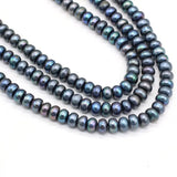 Freshwater Pearl Oblate Shaped Beads for DIY Jewelry Making