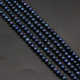 Natural Freshwater Pearl Round Spacer Beads For Jewelry Making