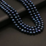 Natural Freshwater Pearl Round Spacer Beads For Jewelry Making