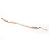 Pearl Bead Bracelet Pink Purple Colors Women Party Gift