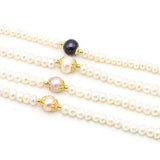 Freshwater Cultured Pearl Beaded Bracelet with Big Pearl Pendant