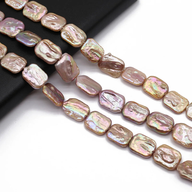 Baroque Freshwater Pearl Beads for Jewelry Making, Irregular Shape, Colorful