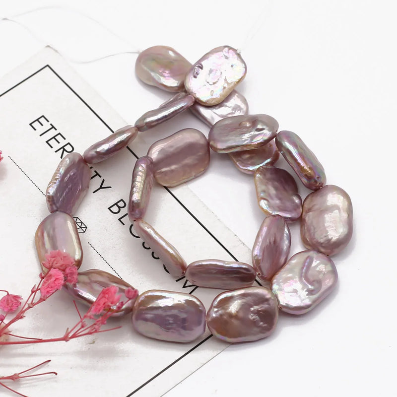 Baroque Rectangle Pearl Beads for Jewelry Making