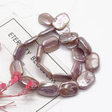 Baroque Rectangle Pearl Beads for DIY Jewelry