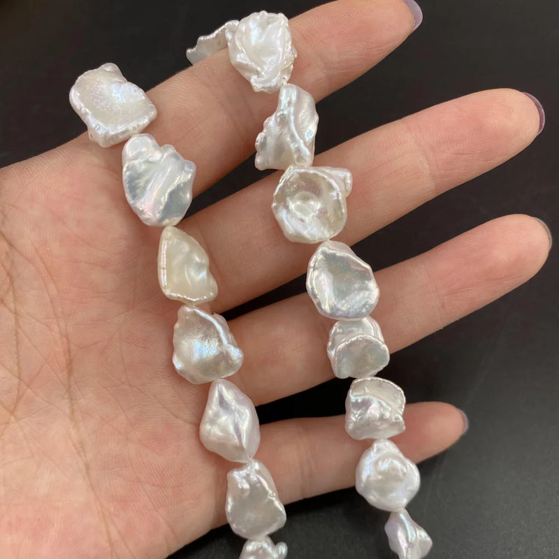 Freshwater Cultured Pearl Loose Beads for DIY Jewelry 13 Inch