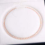 Natural Freshwater Cultured Pearls AA+ Beads Rice Shape 14 Inches