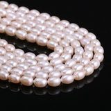 Natural Freshwater Pearls Beads Rice Shape DIY Jewelry Making
