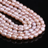Natural Freshwater Pearls Beads Rice Shape DIY Jewelry Making