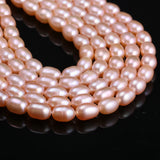 Natural Freshwater Pearls Beads Rice Shape DIY Jewelry Making