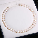 11-12mm Freshwater Cultured Pearls Beads Round 13 Inches