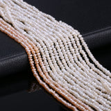 Freshwater Cultured Pearls Beads Round Natural Pearls for Jewelry Making