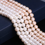 11-12mm Freshwater Cultured Pearls Beads Round 13 Inches