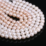 11-12mm Freshwater Cultured Pearls Beads Round 13 Inches