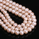 11-12mm Freshwater Cultured Pearls Beads Round 13 Inches