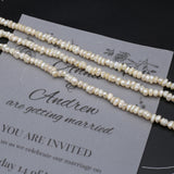 Freshwater Double Pearl Beads 4-5mm 3PCS