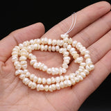 Freshwater Double Pearl Beads 4-5mm 3PCS