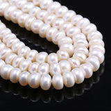 Freshwater Pearl Beads DIY Jewelry Making 6-7mm