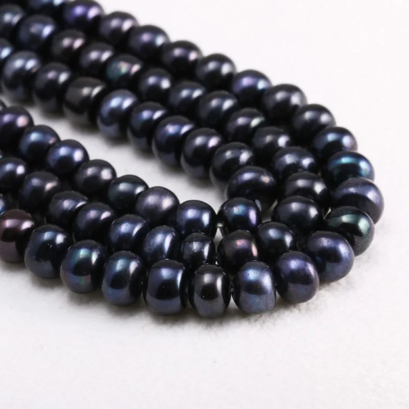 Freshwater Pearl Beads DIY Jewelry Making 6-7mm