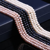 Freshwater Pearl Beads DIY Jewelry Making 6-7mm